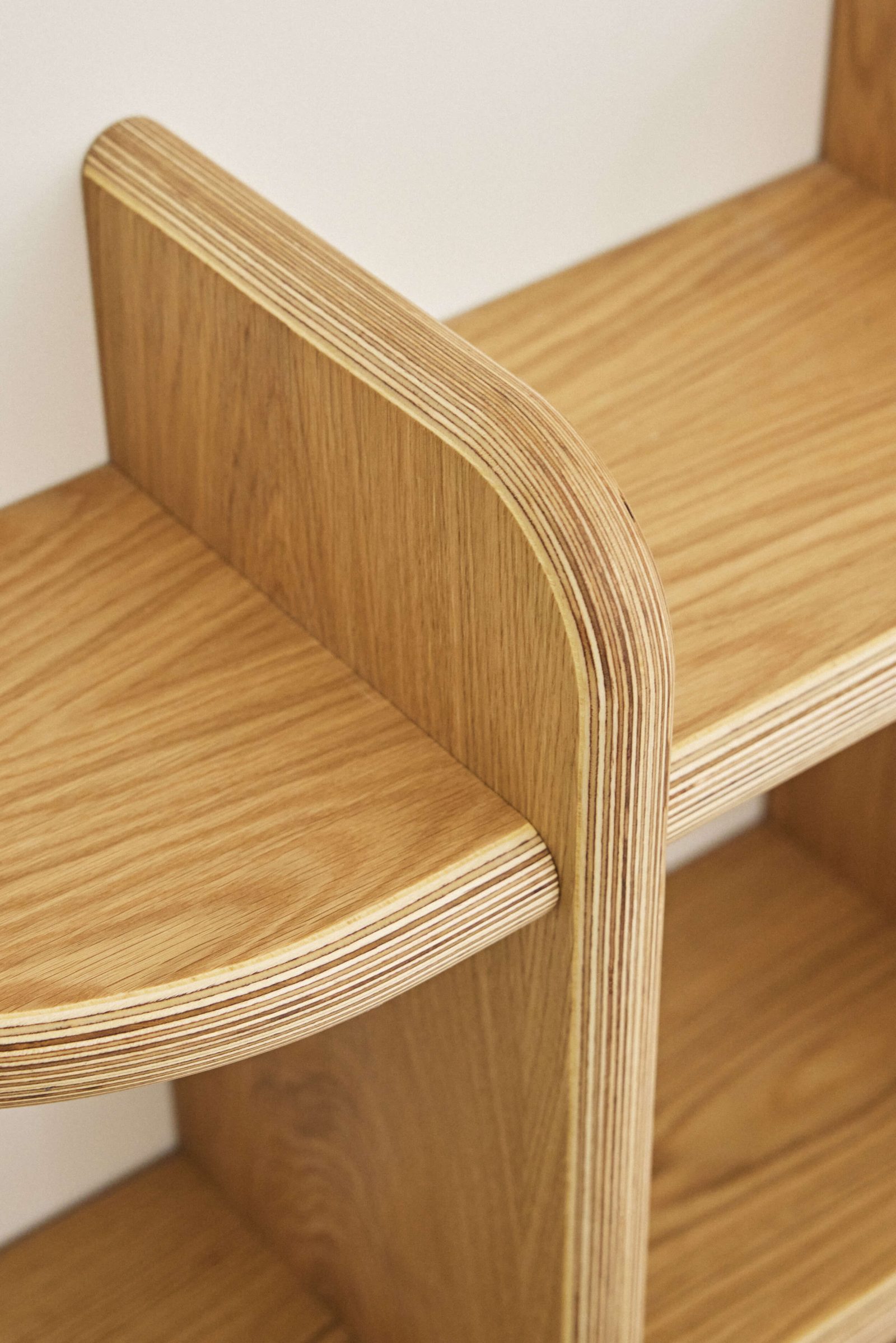 Rolling Wood Shelving
