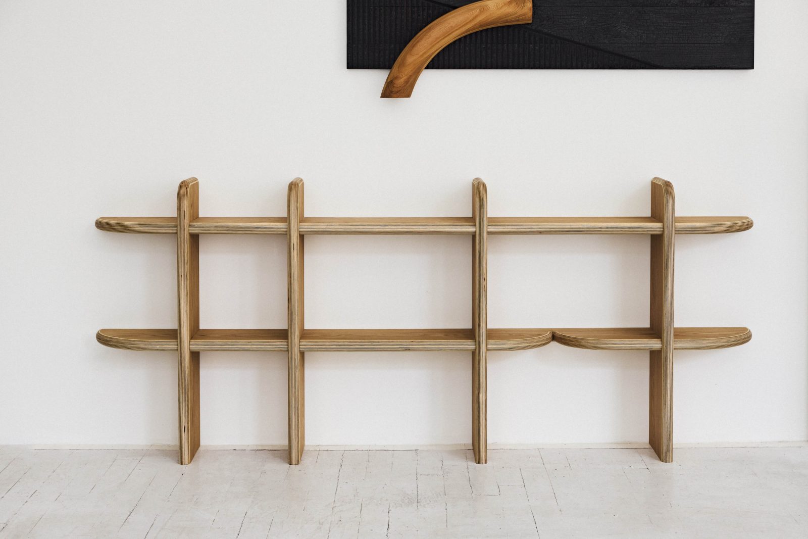 Rolling Wood Shelving